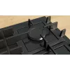 Piano cottura Bosch Serie 4 PNP6B6K40 nero da incasso 60 cm a gas 4 zone