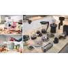 Bosch Serie 6 MUMS6EW22 robot da cucina, 1600 W, set pasticceria, accessorio frullatore, bianco/acciaio inox