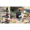 Bosch Serie 6 MUMS6EW22 robot da cucina, 1600 W, set pasticceria, accessorio frullatore, bianco/acciaio inox
