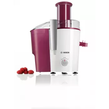 Estrattore di succo centrifugo Bosch MES25C0 700 W rosso ciliegia (frutta), trasparente, bianco