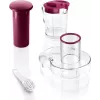 Estrattore di succo centrifugo Bosch MES25C0 700 W rosso ciliegia (frutta), trasparente, bianco