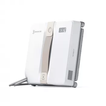 Robot lavavetri Ecovacs Winbot Mini — batteria 3000 mAh, forza di aspirazione 7500 Pa, serbatoio acqua 0,06 L, motore brushless, supporto app