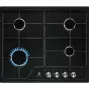 Electrolux EGS6424K, nero, da incasso, 60 cm, gas, 4 zone di cottura