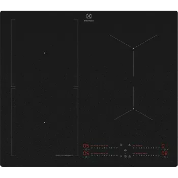 Electrolux Serie 700 EIS62453IZ nero da incasso 60 cm piano cottura a induzione a zone 4 zone