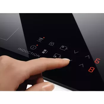 Electrolux LIL61434C nero da incasso 59 cm piano cottura a induzione a zone 4 zone