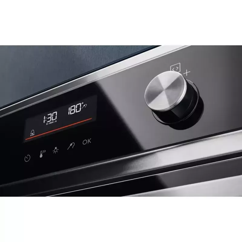 Forno elettrico da incasso Electrolux EOC6H76X — 72 L, aria calda, grill, vapore, timer digitale