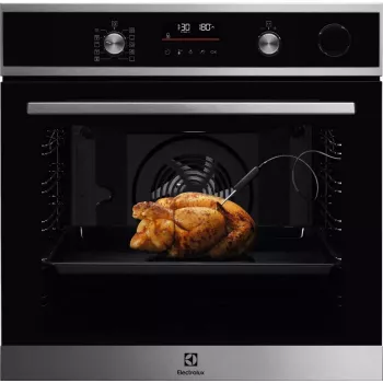 Forno elettrico da incasso Electrolux EOC6H76X — 72 L, aria calda, grill, vapore, timer digitale