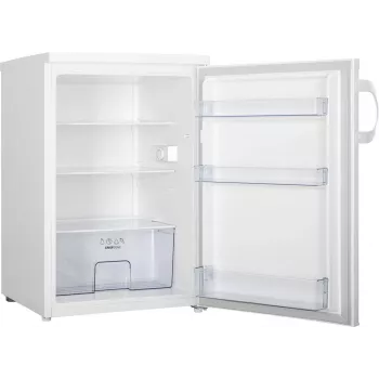 Frigorifero freestanding Gorenje R492PW — 133 L, bianco, apertura porta reversibile, illuminazione LED, manopole