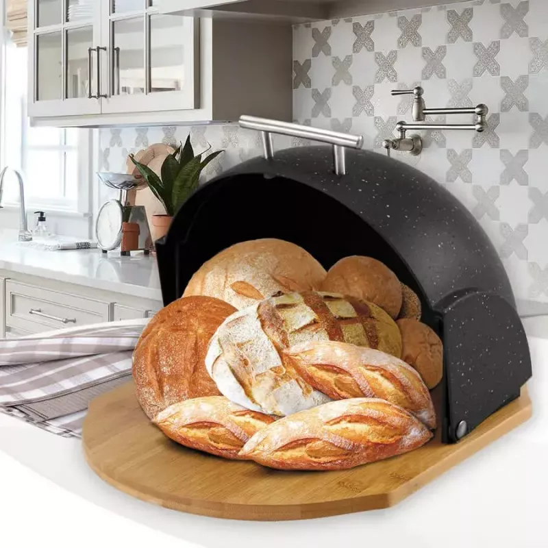 Maestro MR-1678G-BLACK portapane, nero