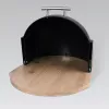 Maestro MR-1678G-BLACK portapane, nero
