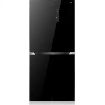 Frigorifero a libera installazione MPM MPM-503-SSI-11 con capacità 505 l, porte del freezer con apertura su entrambi i lati, classe energetica E