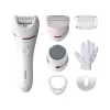 Philips Serie 8000 epilatore Serie 8000 BRE730/10 epilatore umido e asciutto