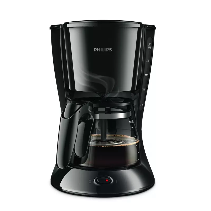 Philips Daily Collection HD7461/20 macchina del caffè a goccia, caraffa in vetro, 1000 W, nera
