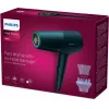 Asciugacapelli Philips BHD512/00 2300 W, 6 livelli di calore/velocità, ionico, diffusore e concentratore, blu navy
