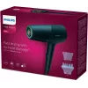 Asciugacapelli Philips BHD512/00 2300 W, 6 livelli di calore/velocità, ionico, diffusore e concentratore, blu navy