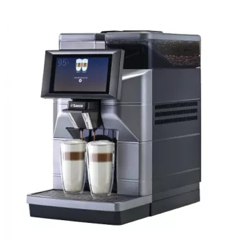 Macchina per caffè espresso Saeco Magic M2 — automatica, serbatoio acqua 4 L, contenitore chicchi 1200 g, macinacaffè integrato, display LED, Bluetooth