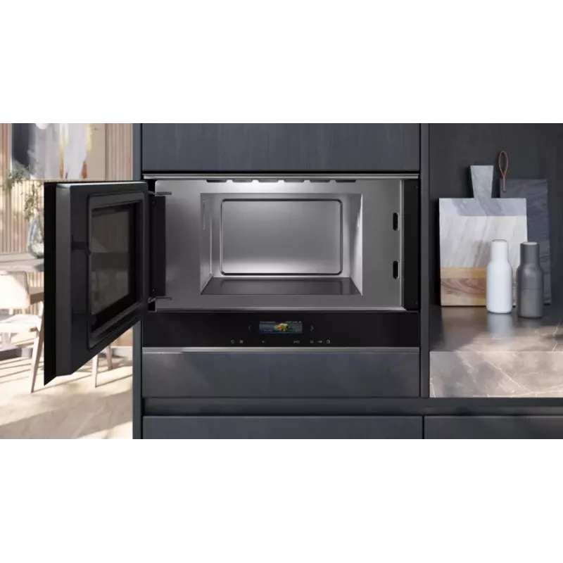 Microonde Siemens iQ700 BF722L1B1 nero microonde solo da incasso 21 l 900 W