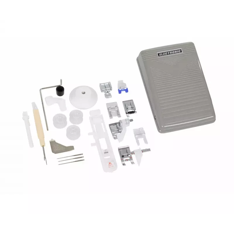 Macchina da cucire SINGER 7640 – modello domestico elettrico, bianco, diversi programmi di punti