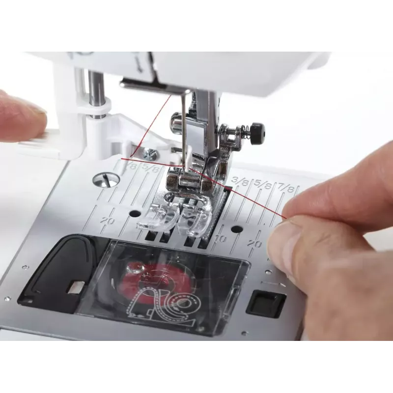 Macchina da cucire SINGER 7640 – modello domestico elettrico, bianco, diversi programmi di punti