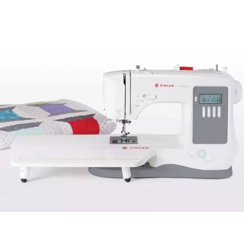 Macchina da cucire SINGER 7640 – modello domestico elettrico, bianco, diversi programmi di punti