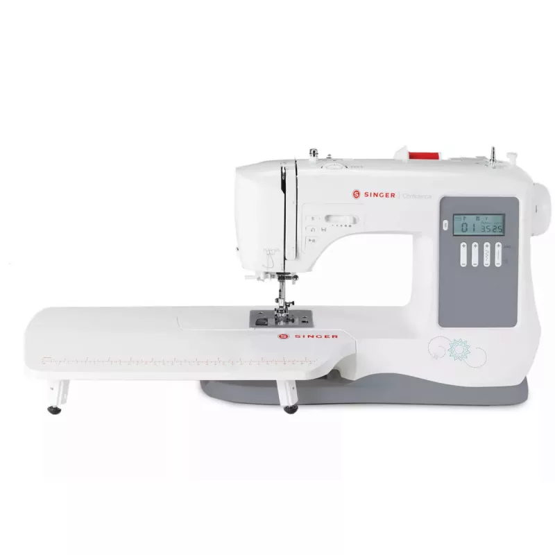 Macchina da cucire SINGER 7640 – modello domestico elettrico, bianco, diversi programmi di punti