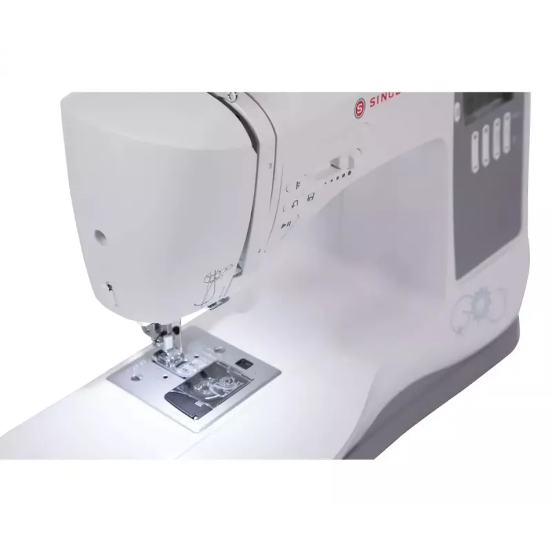 Macchina da cucire SINGER 7640 – modello domestico elettrico, bianco, diversi programmi di punti