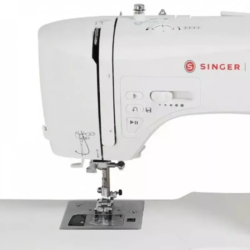 Macchina da cucire SINGER 7640 – modello domestico elettrico, bianco, diversi programmi di punti