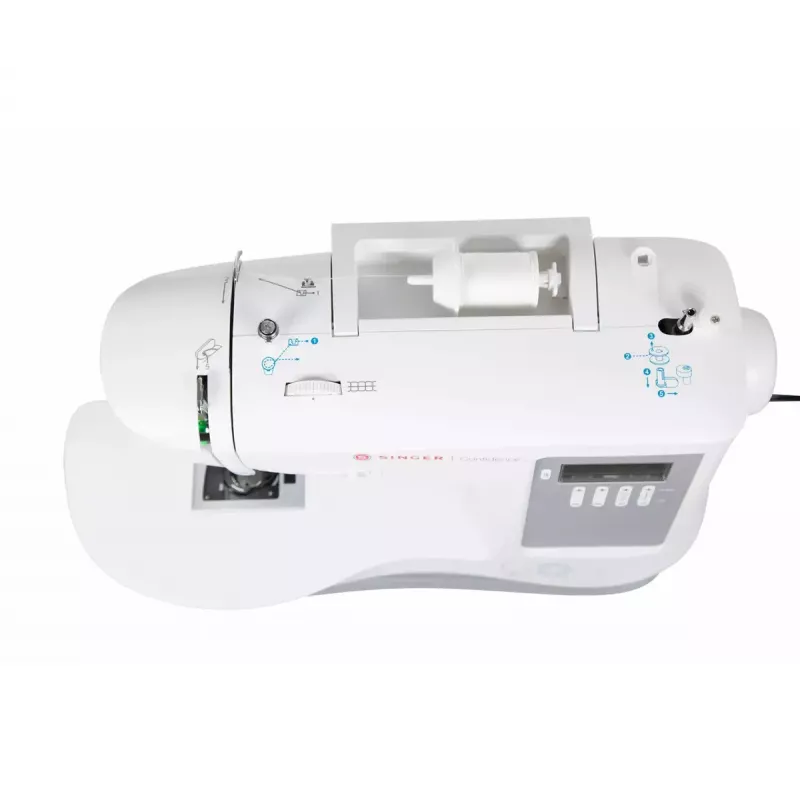 Macchina da cucire SINGER 7640 – modello domestico elettrico, bianco, diversi programmi di punti