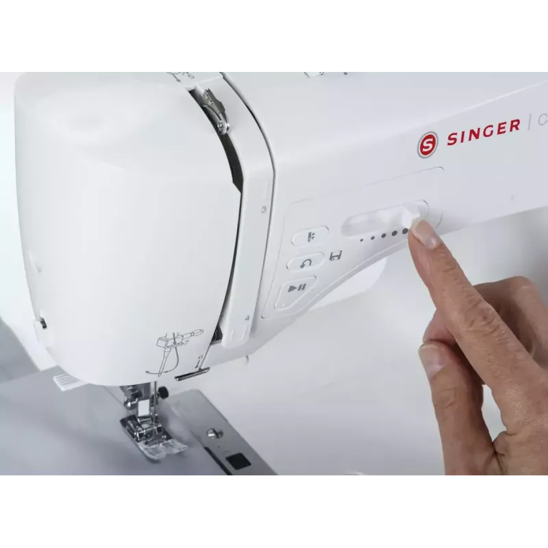 Macchina da cucire SINGER 7640 – modello domestico elettrico, bianco, diversi programmi di punti