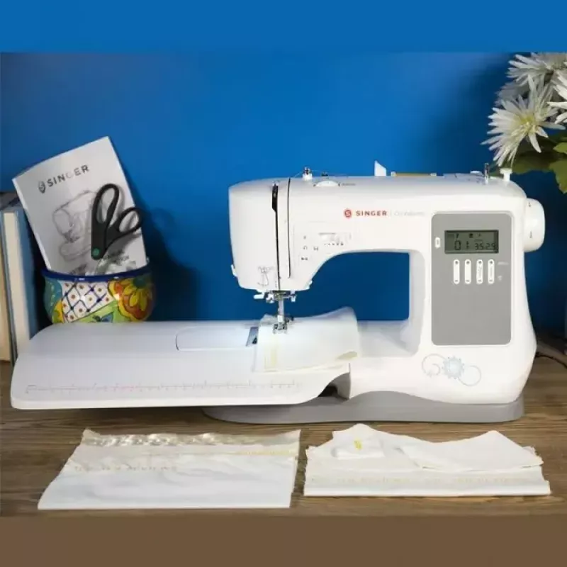 Macchina da cucire SINGER 7640 – modello domestico elettrico, bianco, diversi programmi di punti