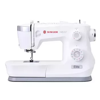 Macchina da cucire SINGER ME457 — macchina da cucire domestica, 100 punti, infilatura automatica dell'ago