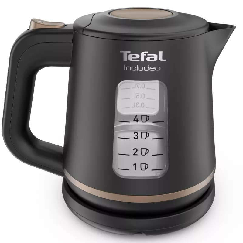 Bollitore Tefal Includeo KI5338 1 L 2400 W nero