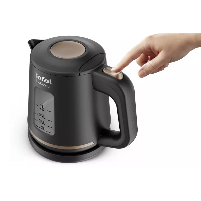 Bollitore Tefal Includeo KI5338 1 L 2400 W nero