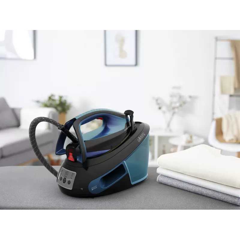 Tefal Express Vision SV8151 2800 W 1,8 l suola Durilium AirGlide Autoclean blu, nero