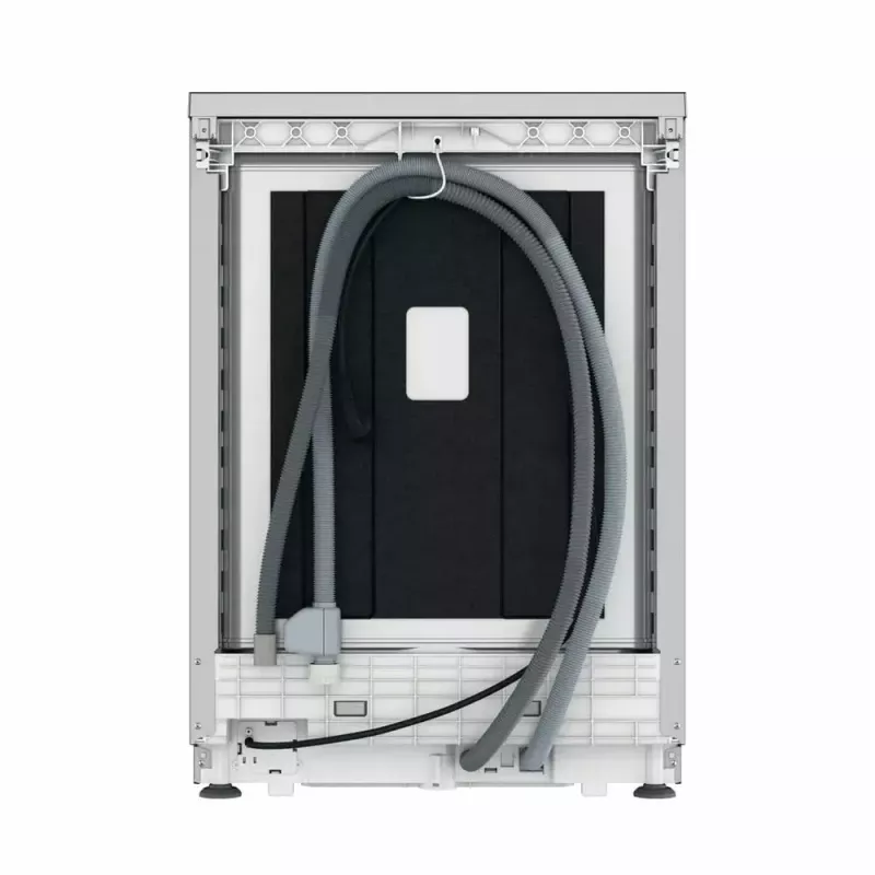 Lavastoviglie a libera installazione WHIRLPOOL W7F HS41 X — 15 coperti, 41 dB, Fullsize 60 cm