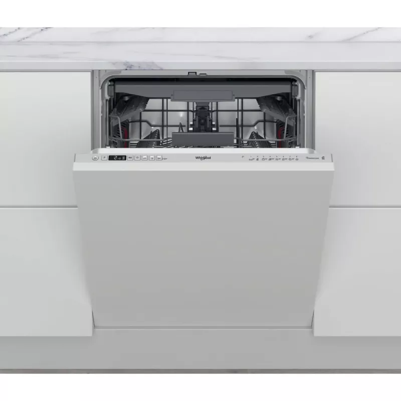 Whirlpool WI 7020 PF Lavastoviglie completamente incassata 14 coperti Argento