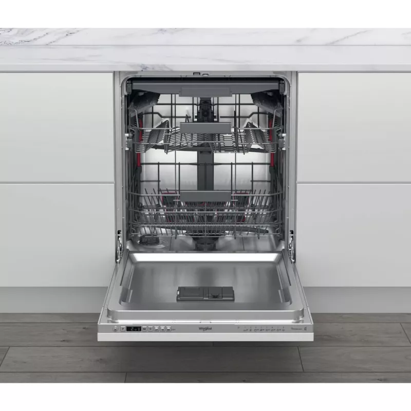Whirlpool WI 7020 PF Lavastoviglie completamente incassata 14 coperti Argento
