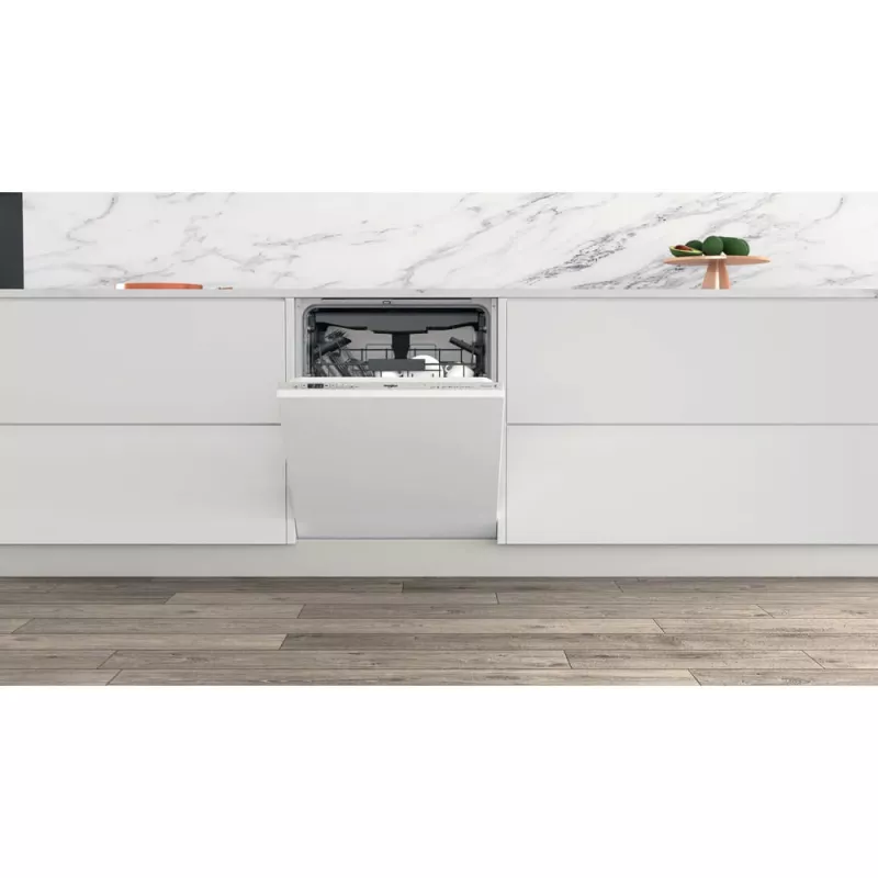 Whirlpool WI 7020 PF Lavastoviglie completamente incassata 14 coperti Argento