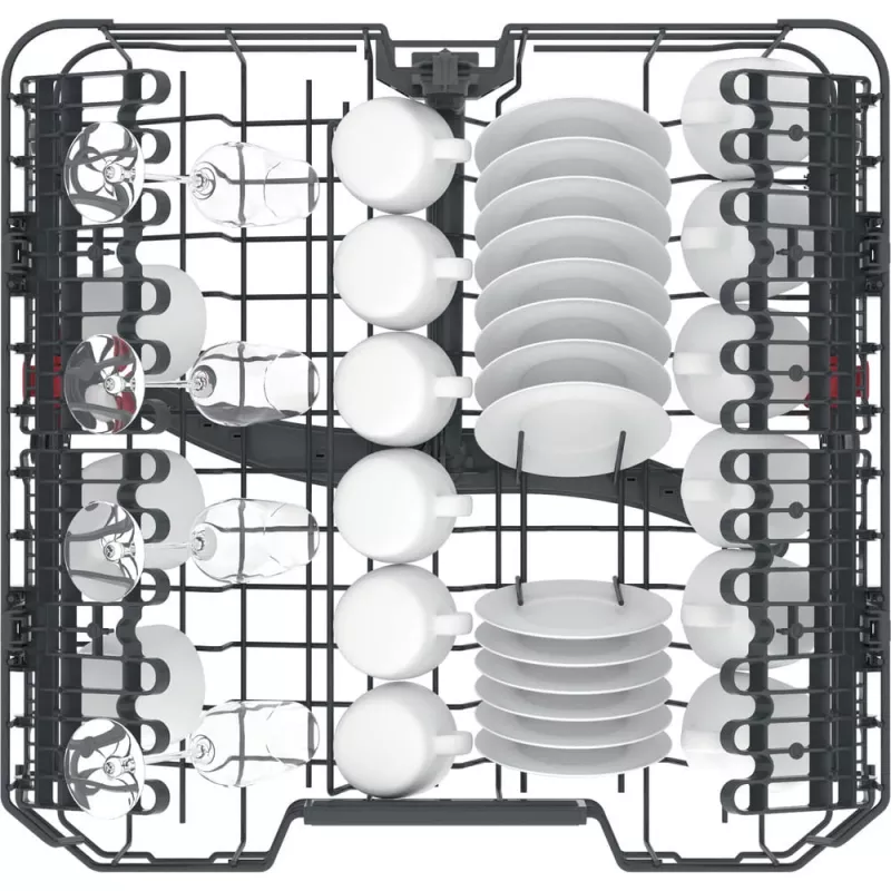 Whirlpool WI 7020 PF Lavastoviglie completamente incassata 14 coperti Argento