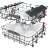 Whirlpool WI 7020 PF Lavastoviglie completamente incassata 14 coperti Argento