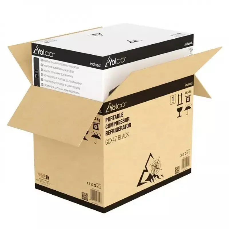 Frigorifero portatile a compressore Yolco GCX47 Nero — capacità 47L, efficiente