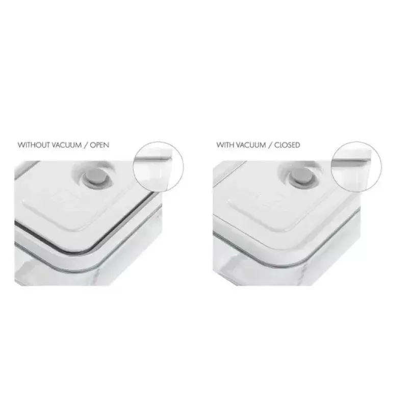 Zwilling Fresh & Save Set iniziale per sottovuoto con contenitori in vetro e pompa