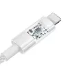 Cavo di ricarica USB Baseus Gem P10373003211-00, 1 m, 2,4 A, Lightning/USB-A, Bianco, rivestimento in nylon