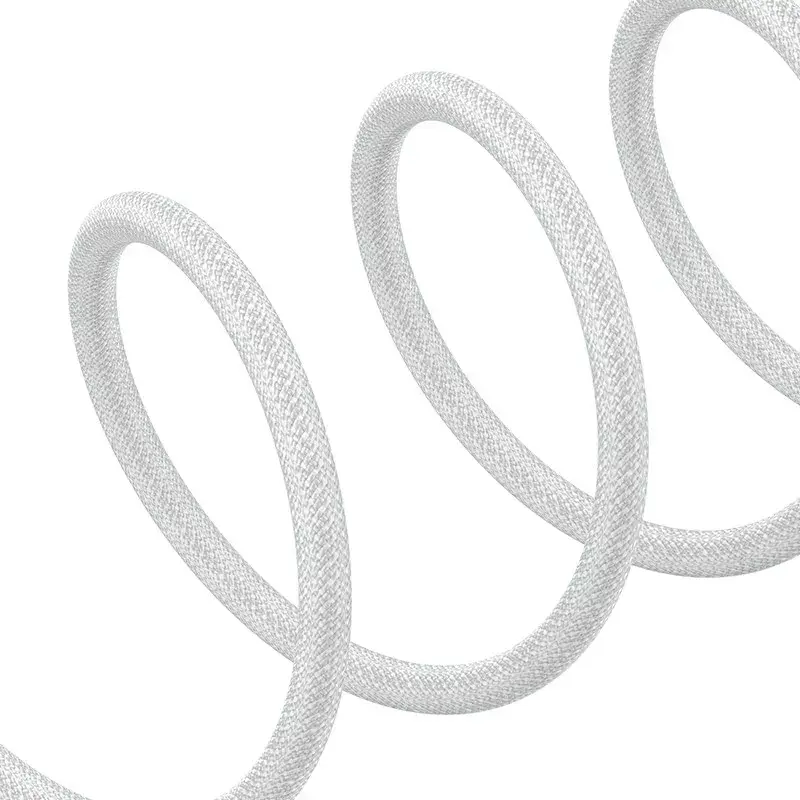 Cavo di ricarica USB Baseus Gem P10373003211-00, 1 m, 2,4 A, Lightning/USB-A, Bianco, rivestimento in nylon