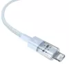 Cavo USB Baseus Gem P10373003311-00 — 1 m, ricarica rapida 2,4 A, Lightning/USB-A, blu, rivestimento in nylon