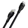 Cavo USB-A a USB-C Baseus Flash 2 1m 100W nero, USB PD, 480 Mbit/s, nylon