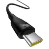 Cavo USB-A a USB-C Baseus Flash 2 1m 100W nero, USB PD, 480 Mbit/s, nylon