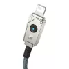 Cavo USB-A a Lightning Baseus 1 m 5 V 2,4 A bianco, USB PD, 480 Mbit/s