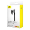 Cavo USB-C a Lightning Baseus Unbreakable 1m 20W – fibra aramidica, 480 Mbit/s, nero