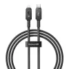 Cavo USB-C a Lightning Baseus Unbreakable 1m 20W – fibra aramidica, 480 Mbit/s, nero